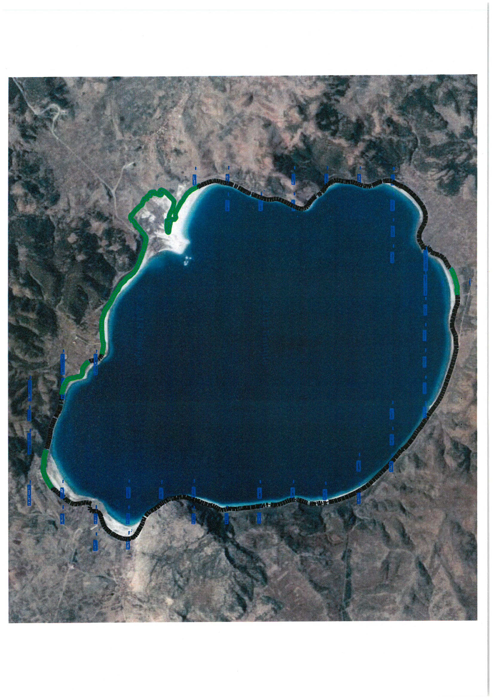 SALDA GÖLÜ KIYI KENAR ÇİZGİSİ