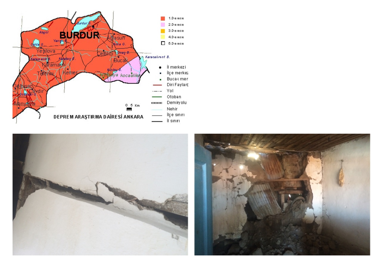 BURDUR İL MÜDÜRLÜĞÜ HASAR TESPİT ÇALIŞMALARI