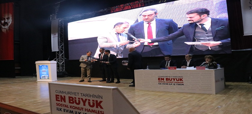 BURDUR İLİMİZDE TOKİ ÇEKİLİŞİ