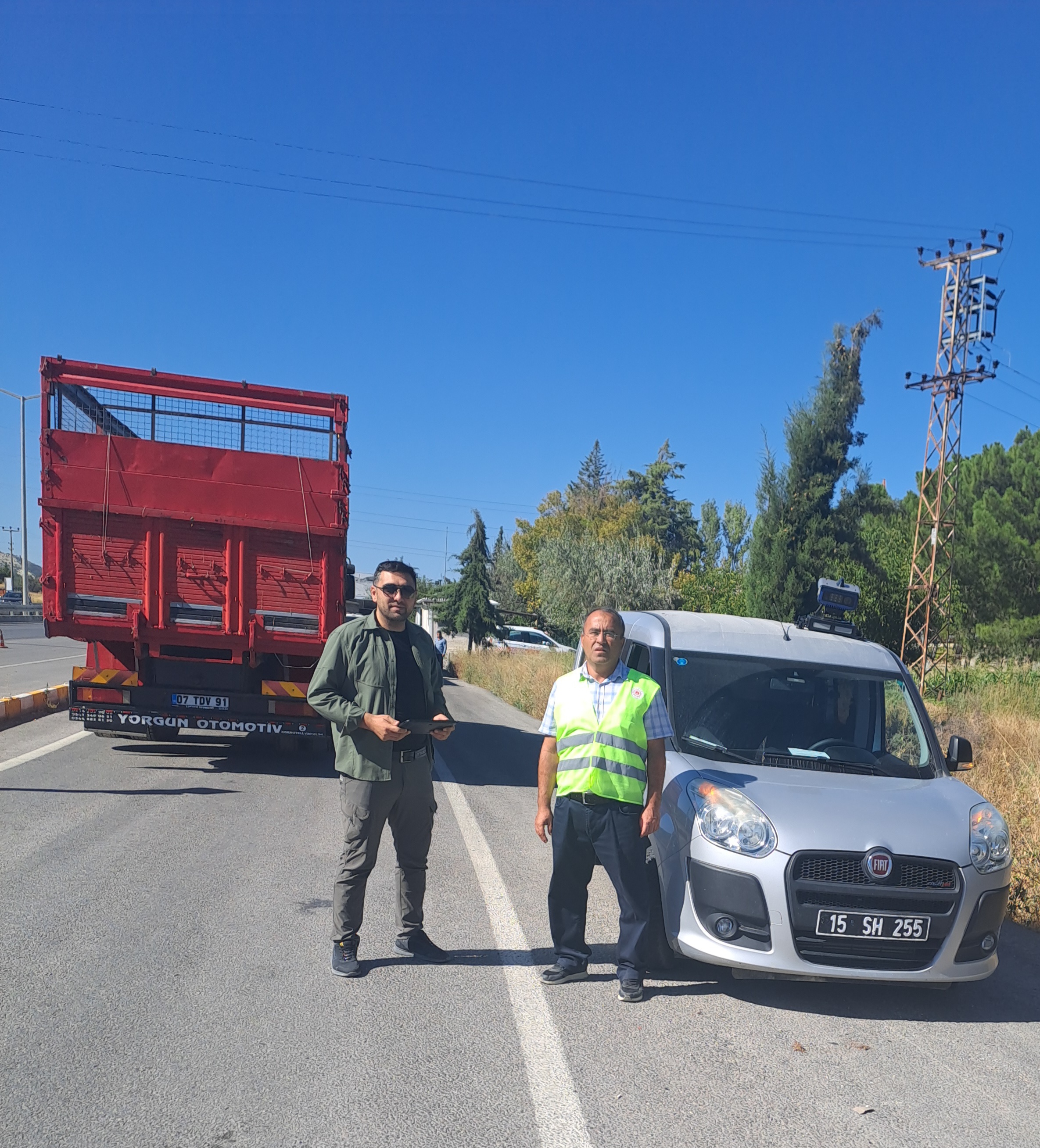 İl Müdürlüğümüzce Trafik Güvenliği Eylem Planı Kapsamında Egzoz Emisyon Ölçüm Denetimleri yapılmaktadır