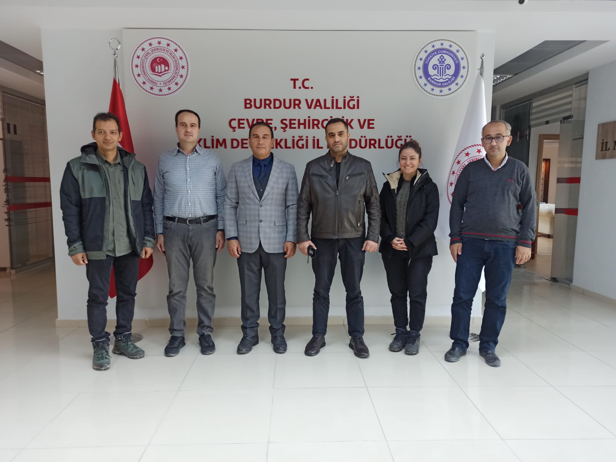 Karbon Yutak Alanları Oluşturulması Projesi ile ilgili İl Müdürümüze ziyaret