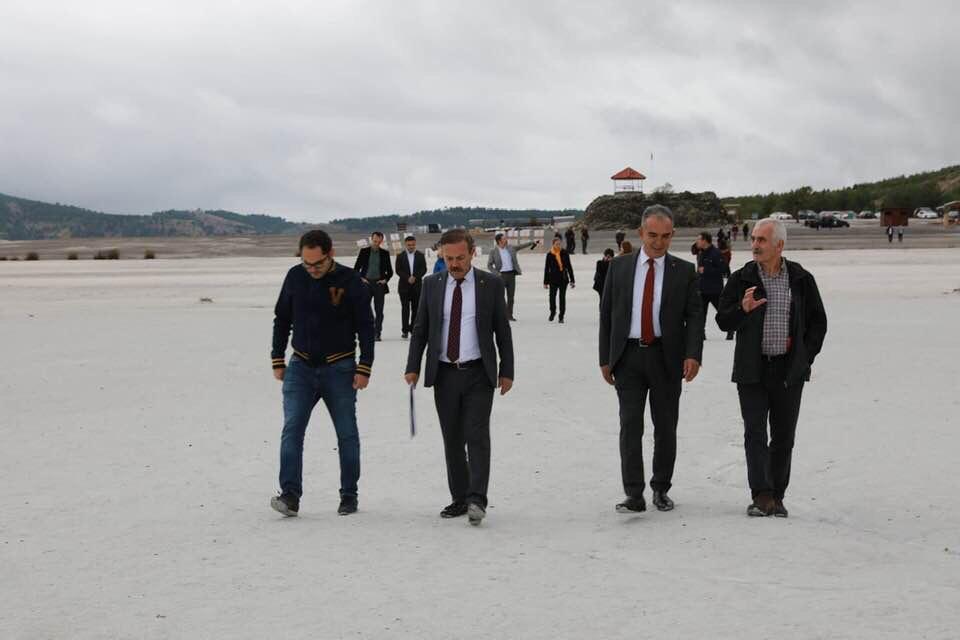 Salda Gölü Çevresinde Doğal Yapının Korunması İle İlgili Çalışmalarımızı Sualtı Araştırmaları Derneği, Doğal Hayatı Koruma Vakfı ve Doğa Araştırmaları Derneği temsilcilerine aktardık