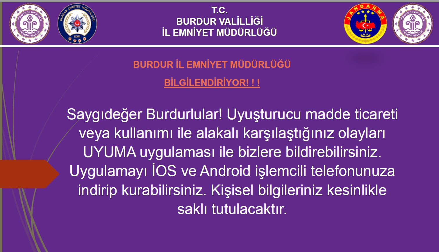 Suçla Mücadele Bilgilendirme Faaliyetleri