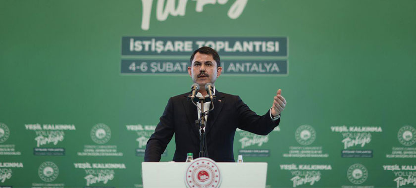 “YEŞİL KALKINMA YOLUNDA TÜRKİYE” İSTİŞARE TOPLANTISI SONUÇ BİLDİRGESİ