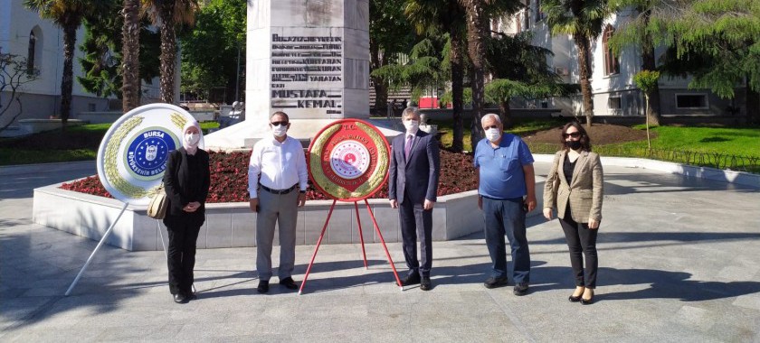 Dünya Çevre Günü Çelenk Töreni