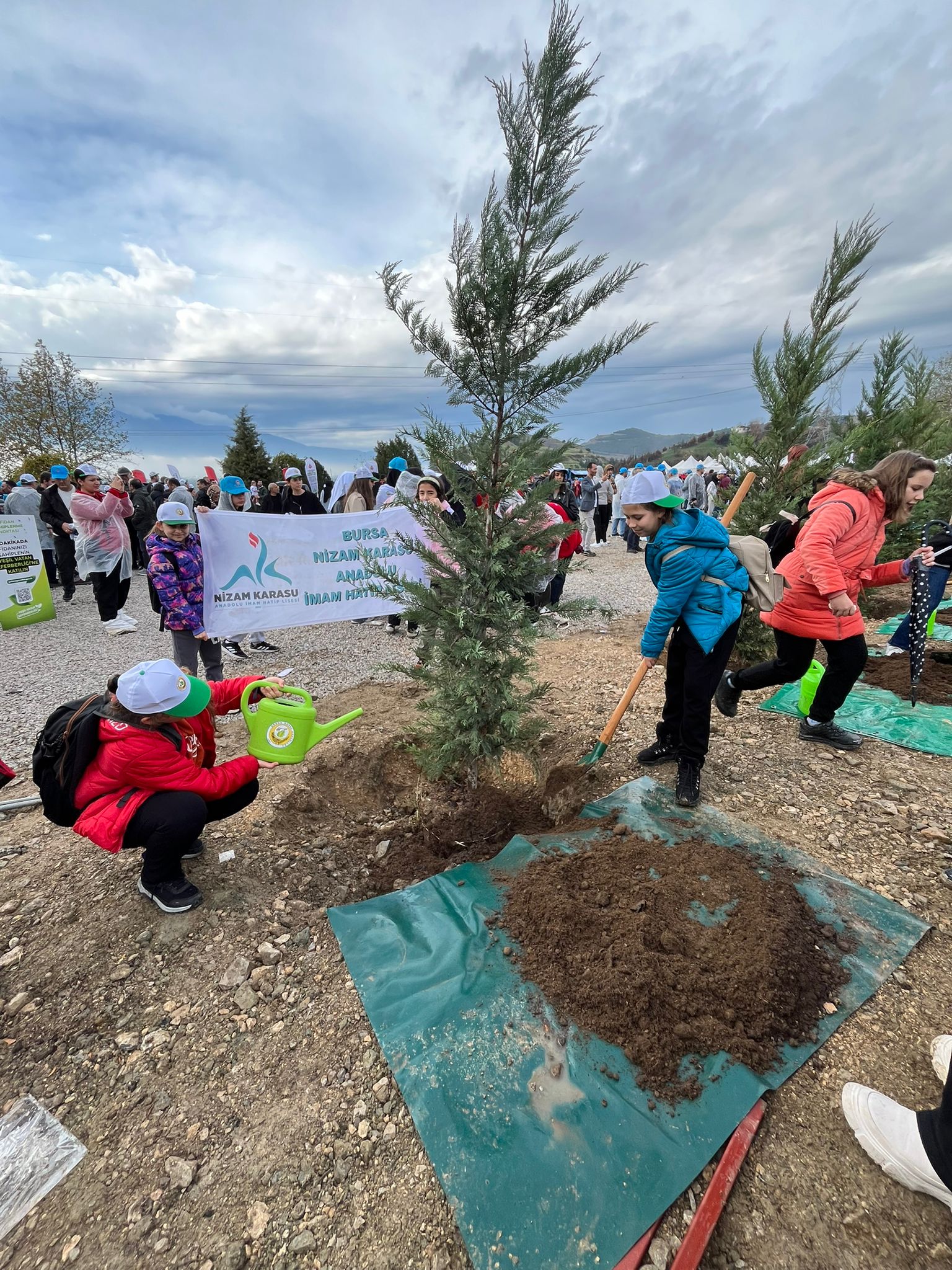 Gürsu’da 11 Kasım Milli Ağaçlandırma Günü Fidan Dikimi Gerçekleşti