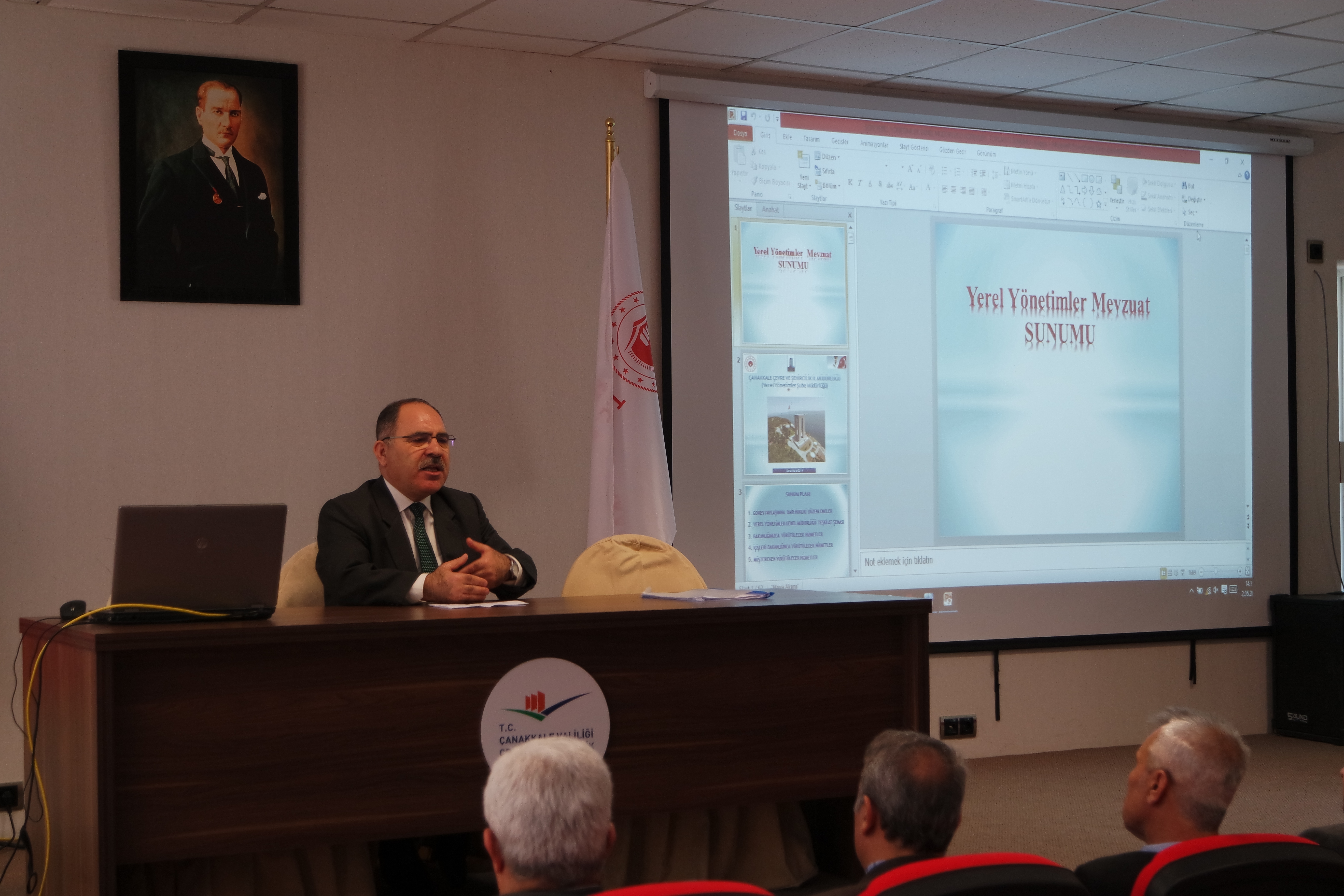 02.05.2019 TARİHİNDE YAPILAN YEREL YÖNETİMLER  BİLGİLENDİRME TOPLANTISI YAPILDI