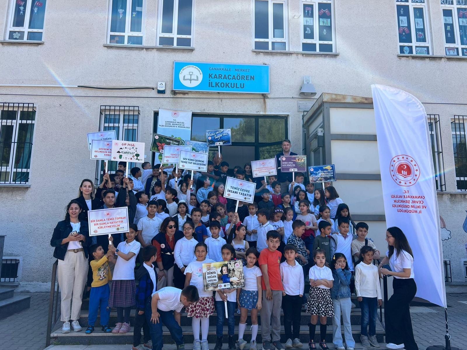 2025 Yılı Türkiye Çevre Haftasında Karacaören İlkokulu'nda Farkındalık Etkinlikleri Düzenlendi