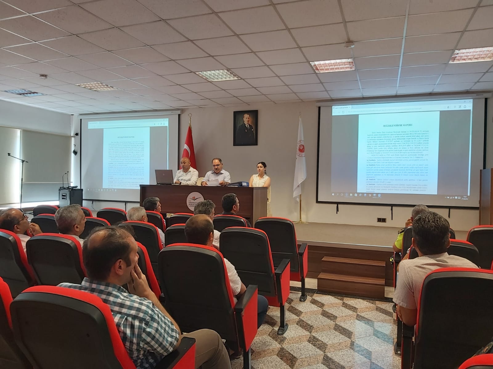 27.06.2019 Tarihinde 18  Numaralı İl Mahalli Çevre Kurulu Toplantısı Yapıldı.