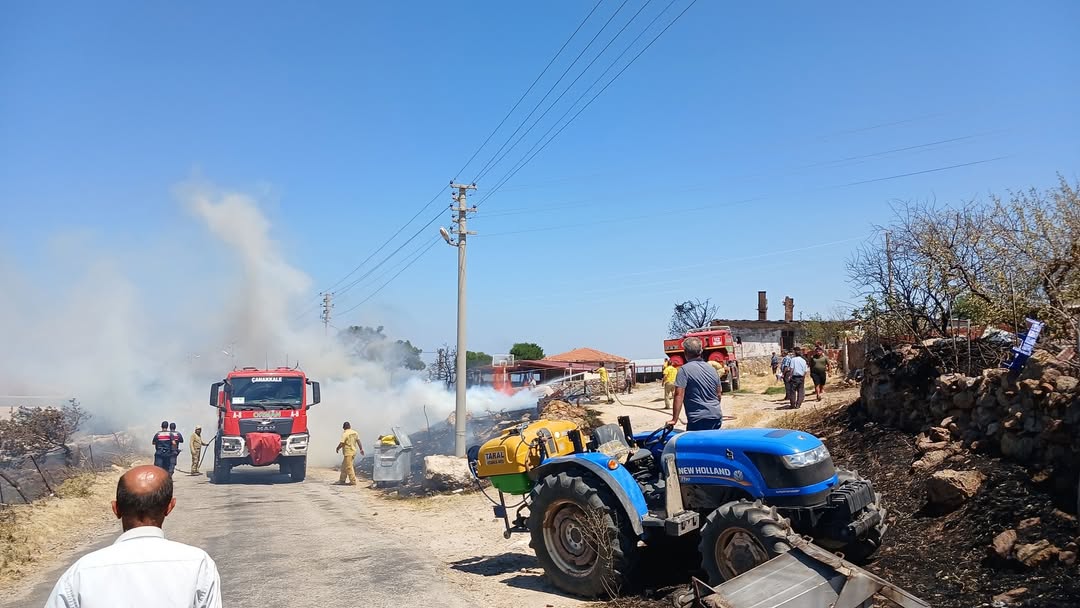 Ayvacık İlçesinde Başlayan Orman Yangınları ile İlgili Saha Çalışmaları Gerçekleştirildi