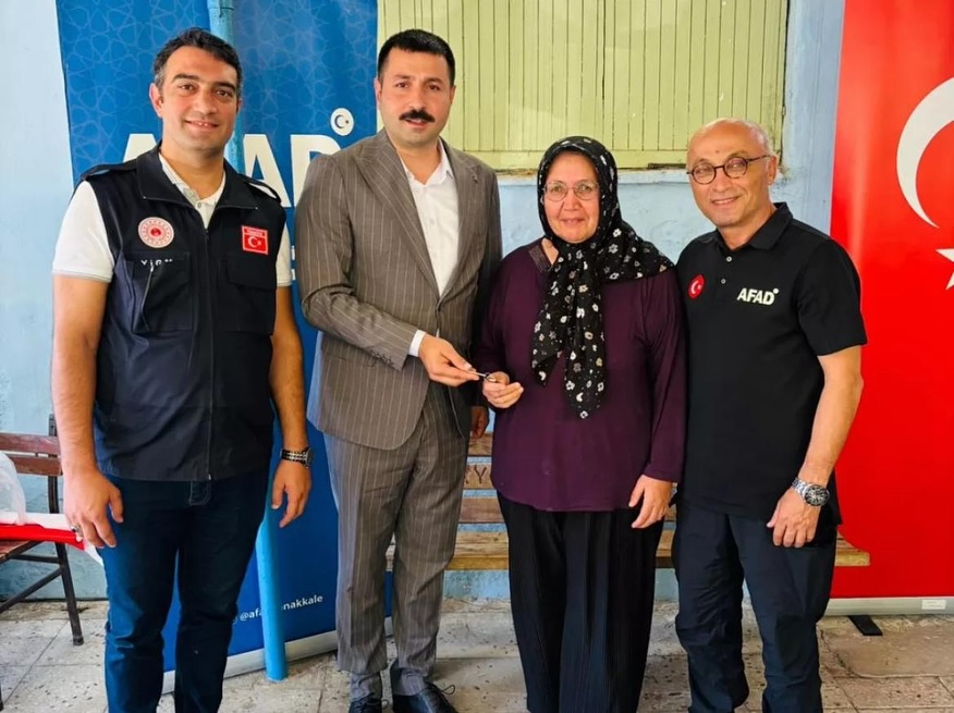 Çanakkale Ayvacık İlçesi Kalıcı Afet Konutu 2.Etap Anahtar Teslim Töreni Gerçekleştirildi