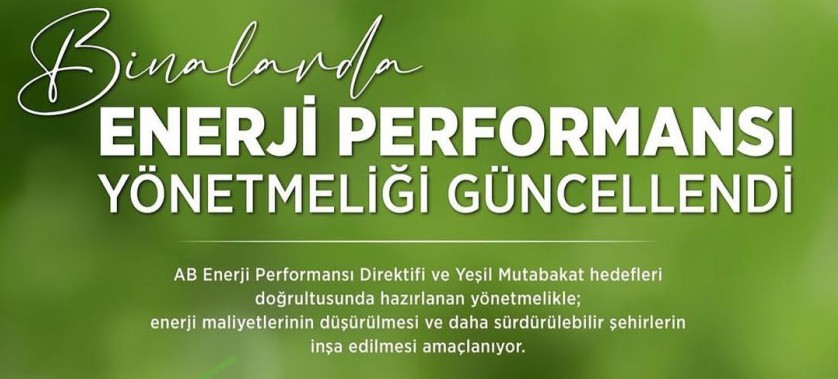 Binalarda Enerji Performansı Yönetmeliği Güncellendi