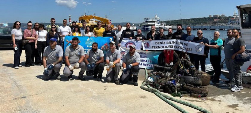 Dünya Çevre Günü Kapsamında Eski Feribot İskelesi'nde Deniz Dibi Temizliği Etkinliği