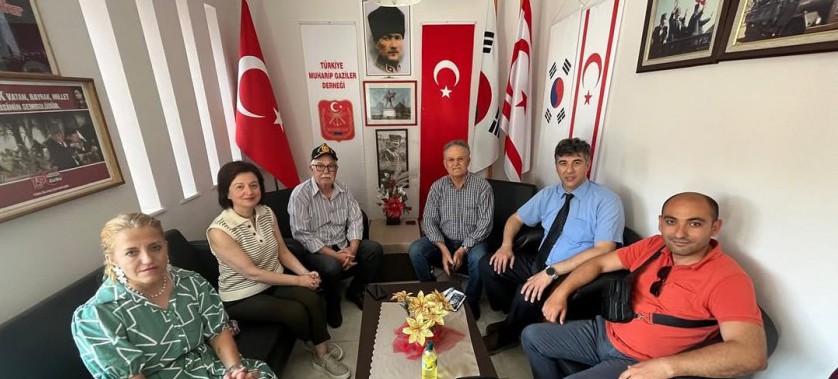 İl Müdürlüğümüz Yapı Denetim Şube Müdürü ve Teknik Personelinden Kıbrıs Gazilerimize Ziyaret