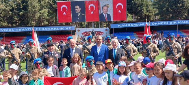 İl Müdürümüz Abdullah BORCA  Acemi Er Ant İçme Töreni'ne Katıldı