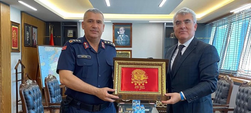 İl Müdürümüz Abdullah BORCA'dan İl Jandarma Komutanı Ersin ARSLAN'a Ziyaret