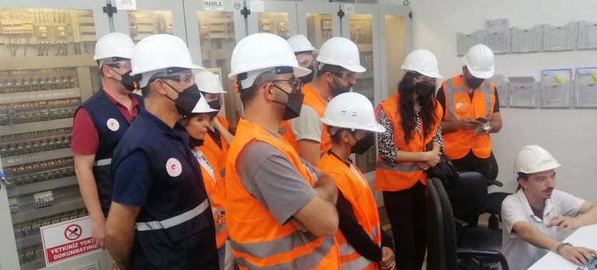 İlimizde yer alan Suez VEOLIA Çanakkale Katı Atık Düzenli Depolama Tesisi’ ne Teknik Gezi Düzenlendi