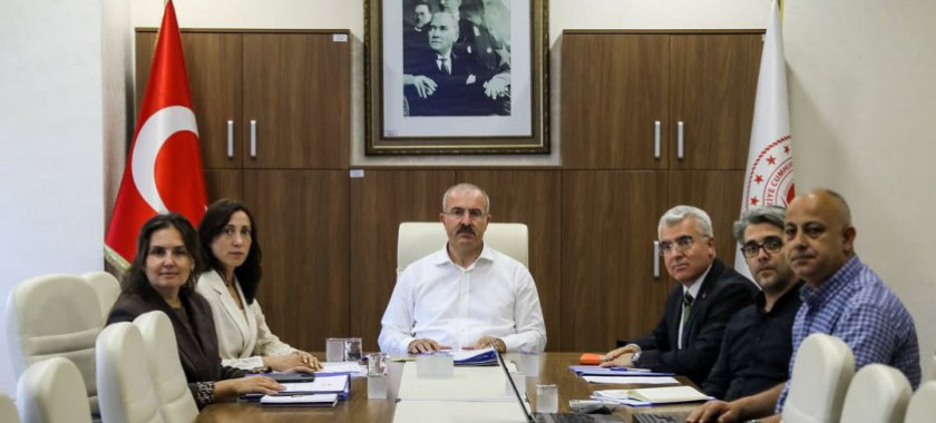 Sayın Valimiz Doç. Dr. Ömer TORAMAN Yürütülen Çalışmalar Hakkında Bilgi Almak Üzere İl Müdürlüğümüzü Ziyaret Etti