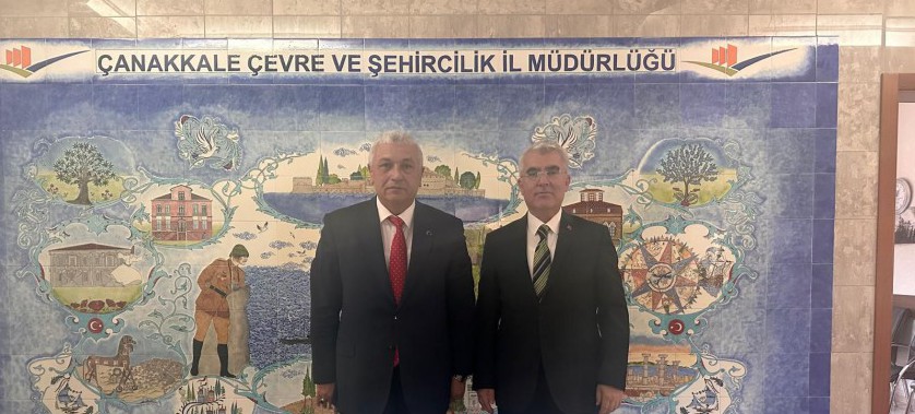 Vali Yardımcımız Sayın Mustafa ÖZSOY İl Müdürümüz Abdullah BORCA ile Vedalaştı