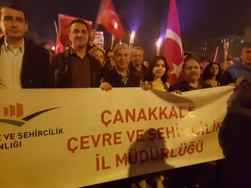 Cumhuriyet Coşkusunun Yaşandığı Fener Alayına Müdürlük Olarak Katıldık.