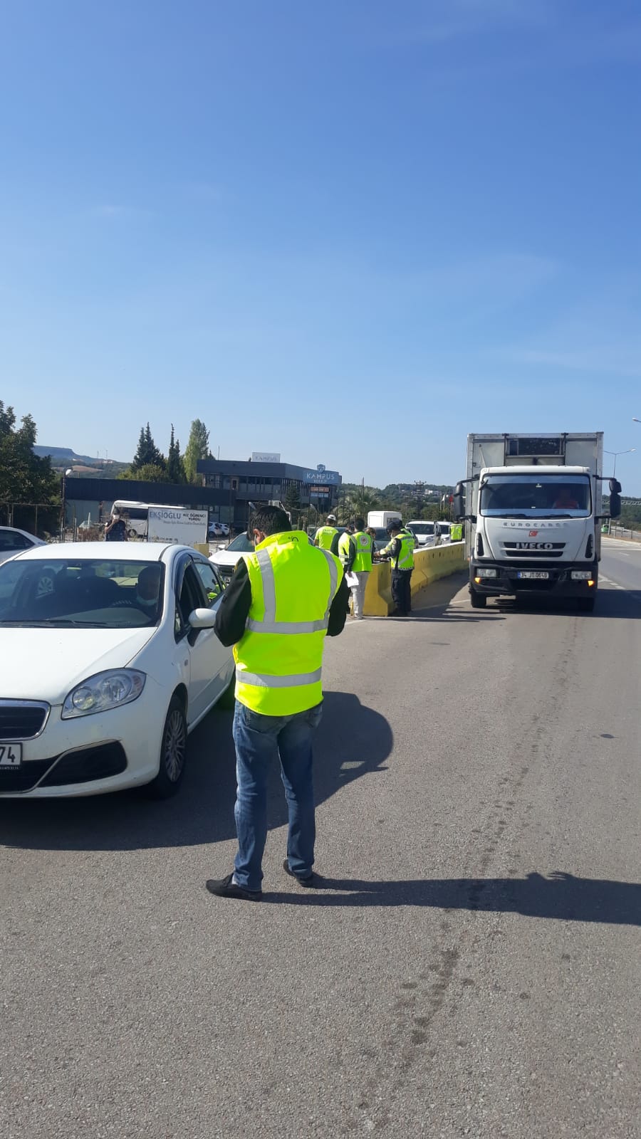 Egzoz Gazı Emisyon Ölçüm Denetimleri Yapıldı