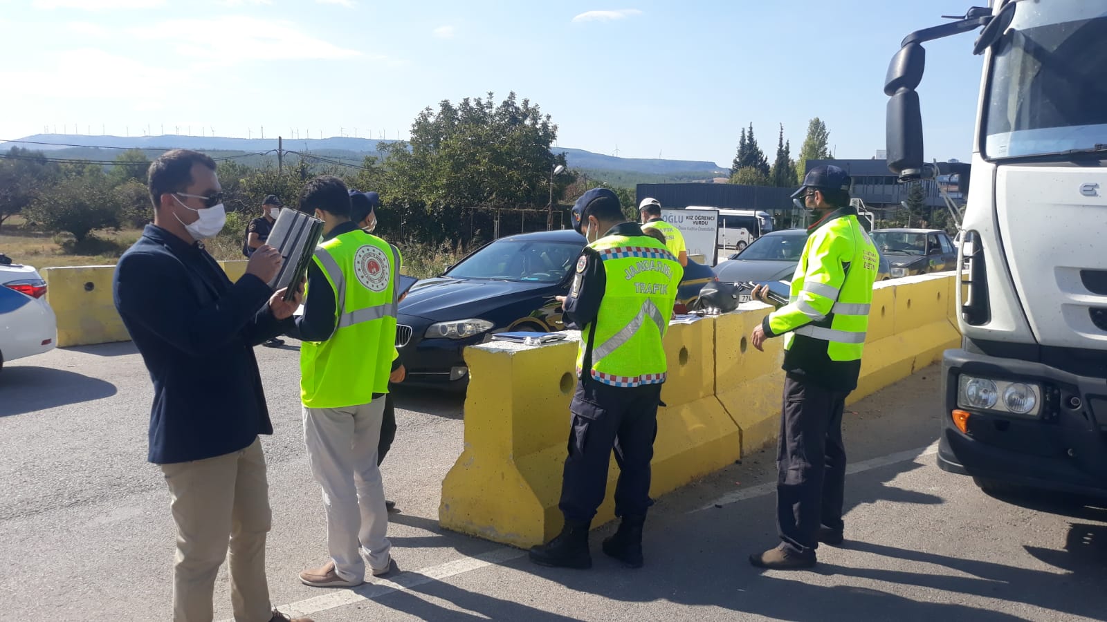 Egzoz Gazı Emisyon Ölçüm Denetimleri Yapıldı