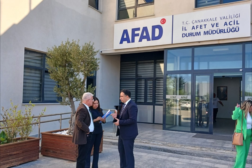 İl Afet ve Acil Durum Müdürlüğü'ndeki Değerlendirme Toplantısına Katılım Sağlandı