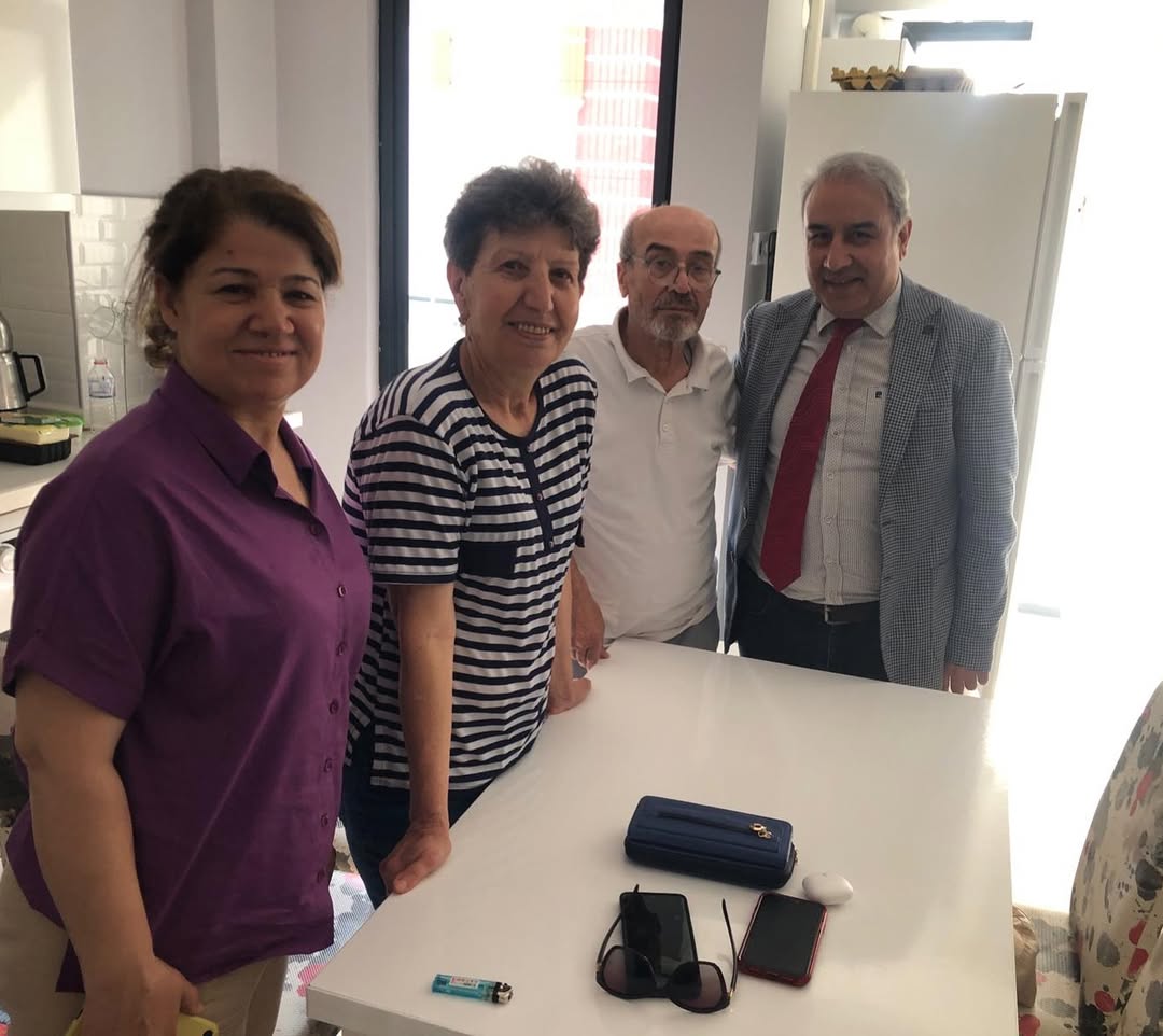 İl Müdürlüğümüz Yapı Malzemeleri Şube Müdürü ve Teknik Personelinden Kıbrıs Gazilerimize Ziyaret