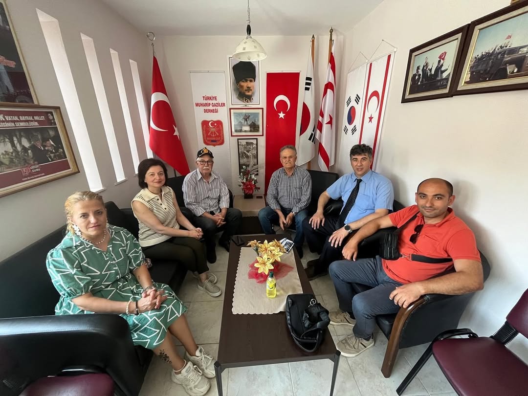 İl Müdürlüğümüz Yapı Denetim Şube Müdürü ve Teknik Personelinden Kıbrıs Gazilerimize Ziyaret
