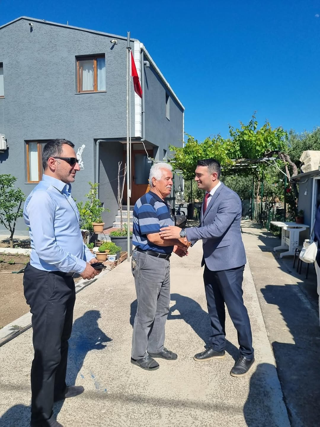 İl Müdürlüğümüz Şube Müdürleri ve Teknik Personelinden Kıbrıs Gazilerimize Ziyaret