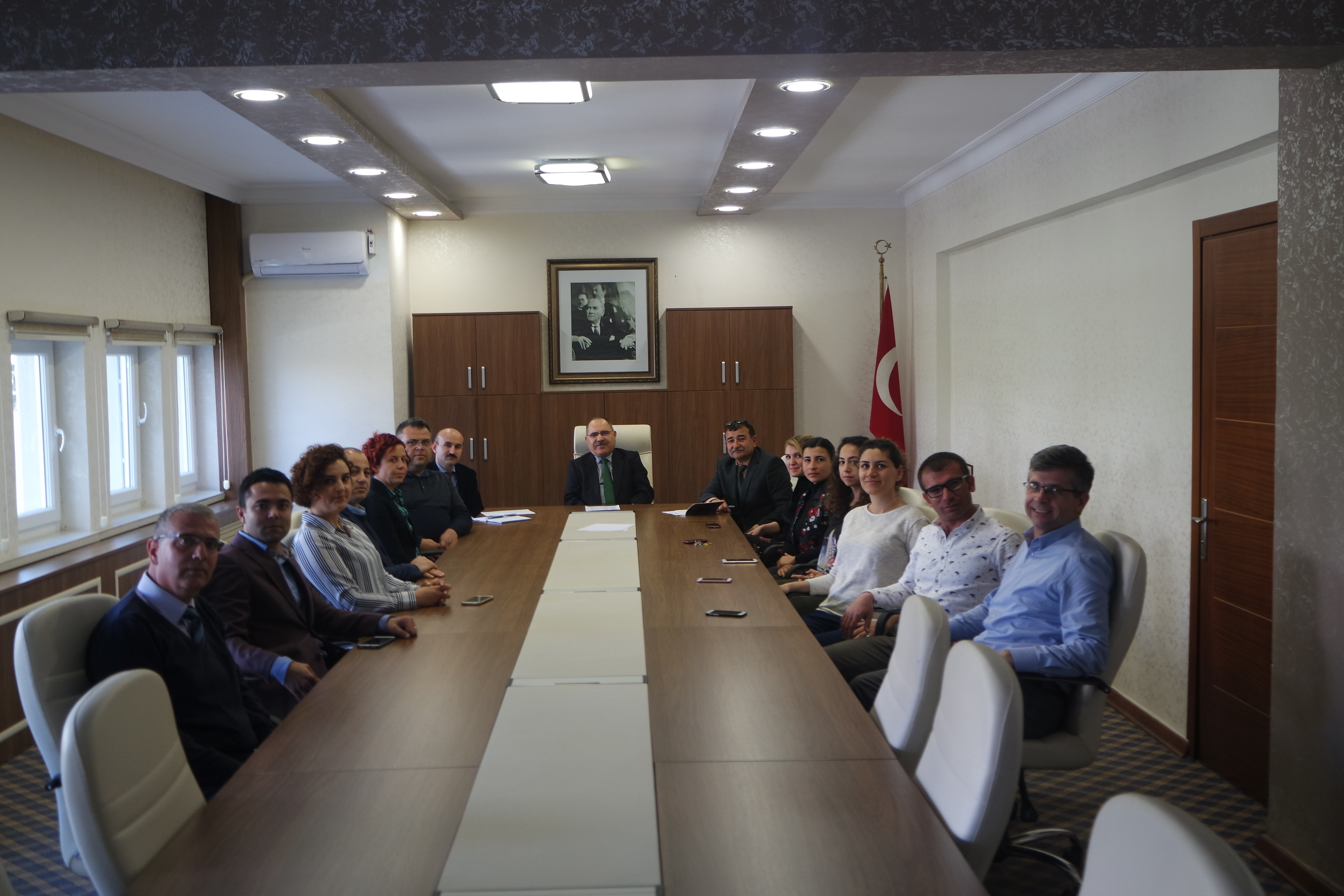 İl Müdürümüz Ömer BOLAT Görevine Başlayarak Şube Müdürlükleriyle Toplantı Düzenledi.