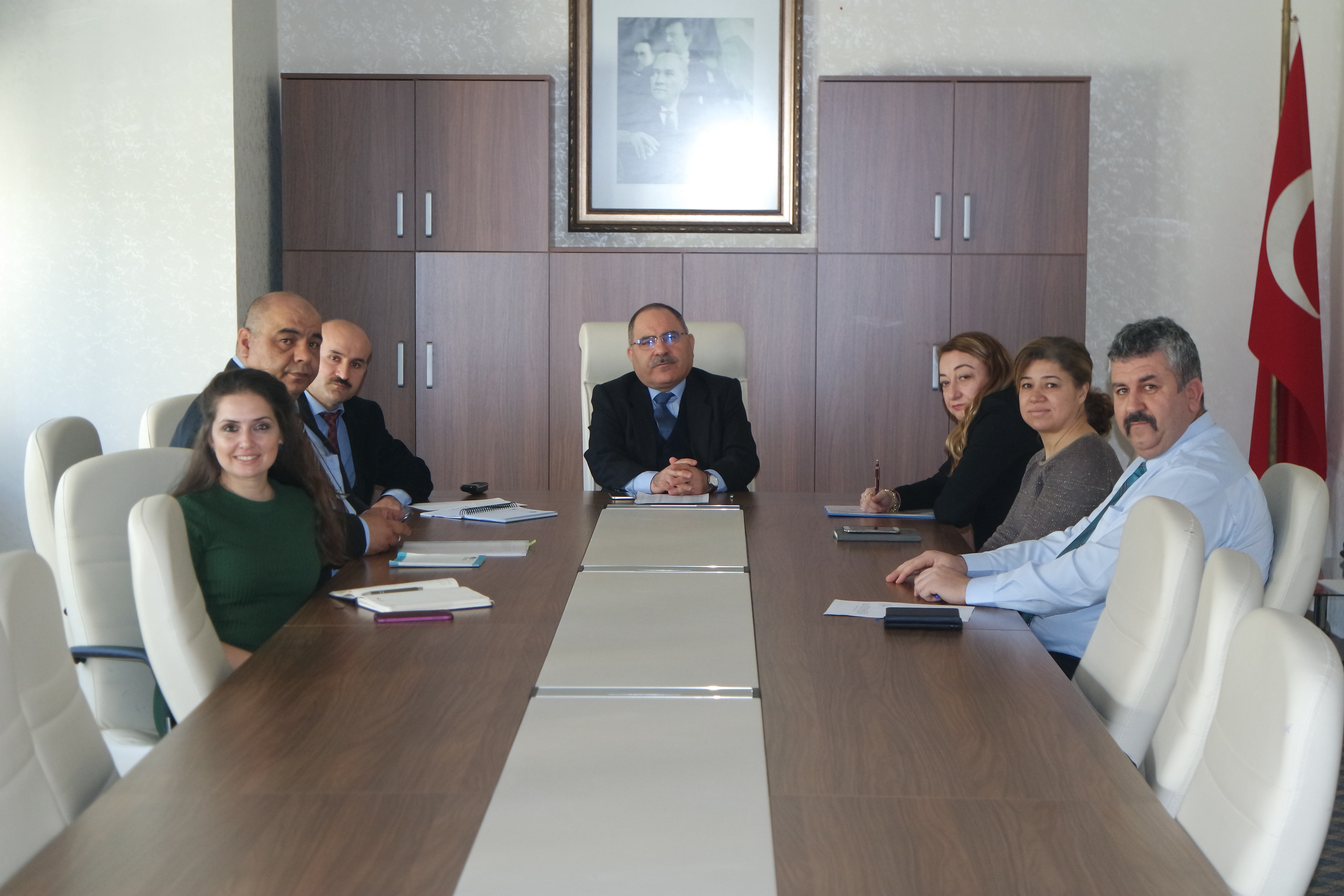 İl Müdürümüz Ömer BOLAT Görevine Başlayarak Şube Müdürlükleriyle Toplantı Düzenledi.