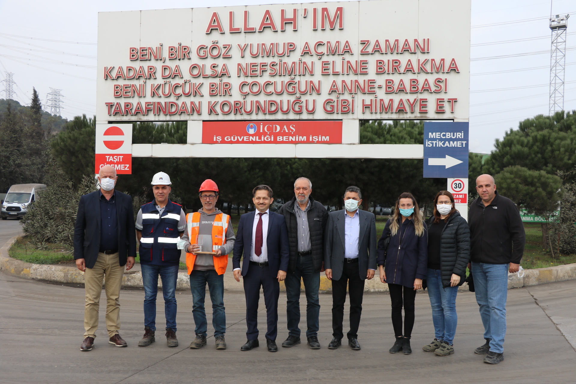 İl Müdürümüz Bekir ÇELEN, İÇDAŞ'ı Ziyaret Etti