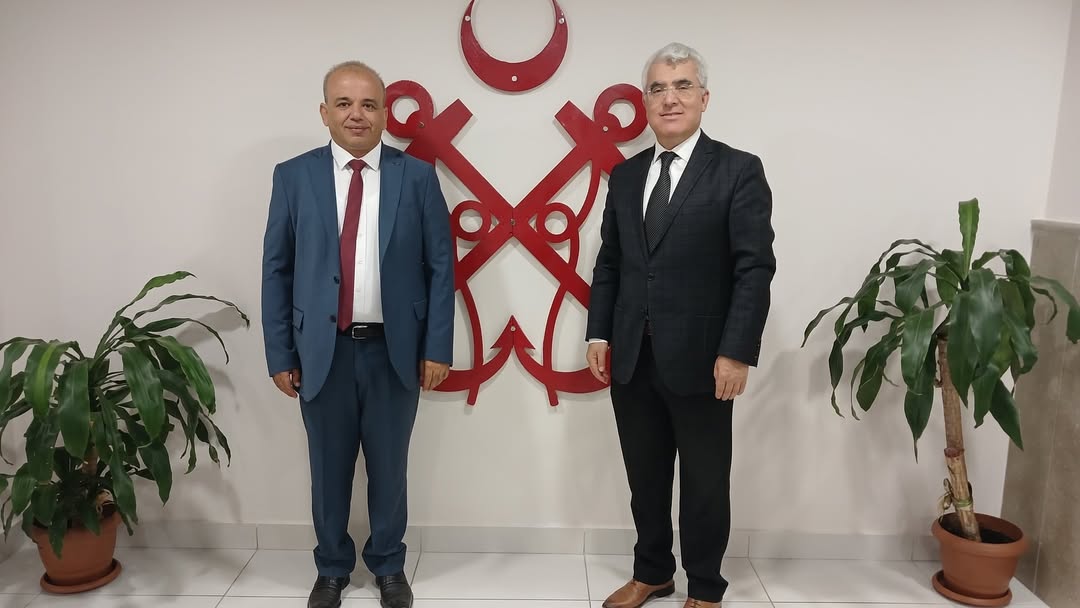 İl Müdürümüz Abdullah BORCA'dan Çanakkale Bölge Liman Başkanı Mehmet Kürşat BİÇİCİ'ye Ziyaret