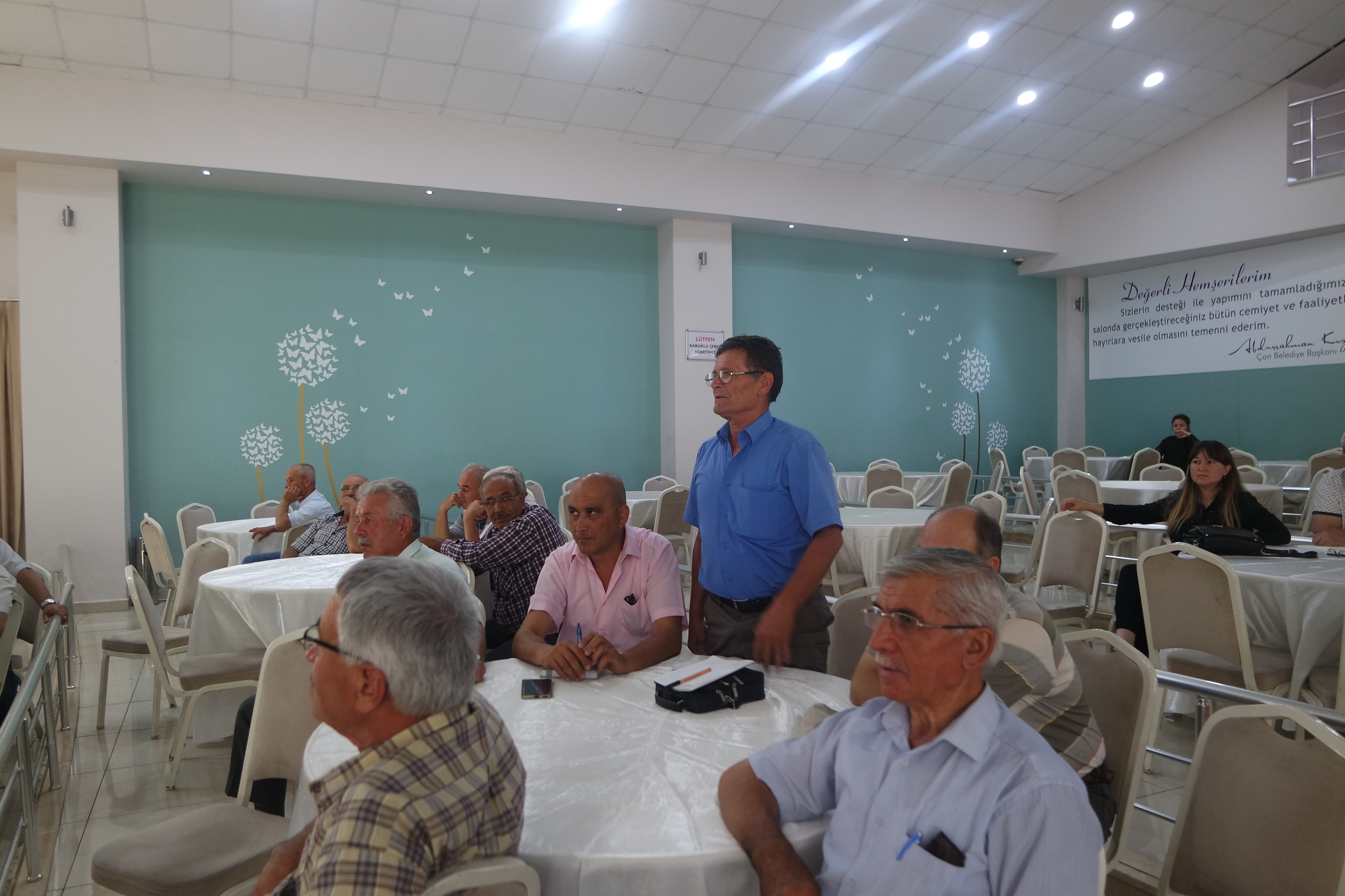 İmar Barışı Bilgilendirme Toplantılarına Çan'da Devam Edildi.