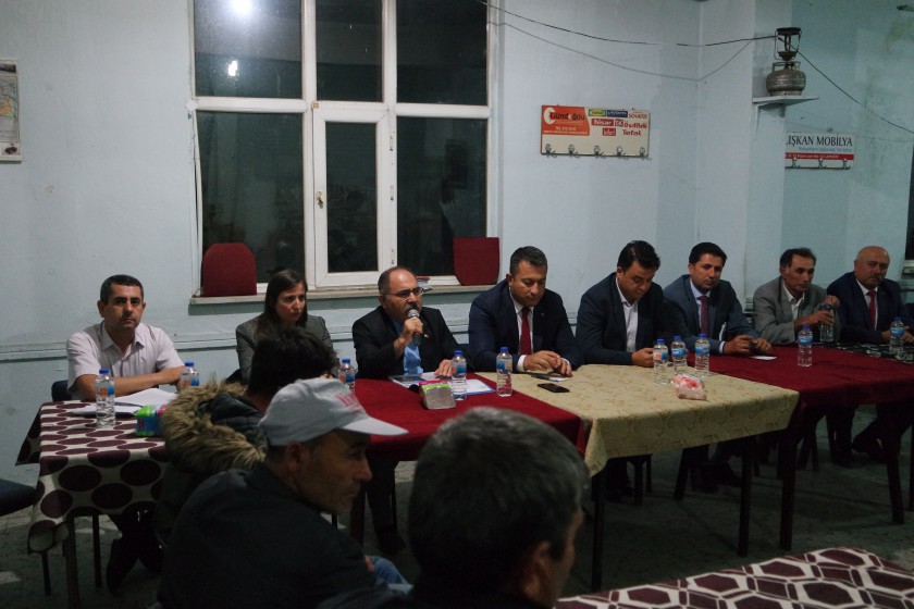 İmar Barışı Bilgilendirme Toplantısı Adatepe Köyünde Yapılmıştır.