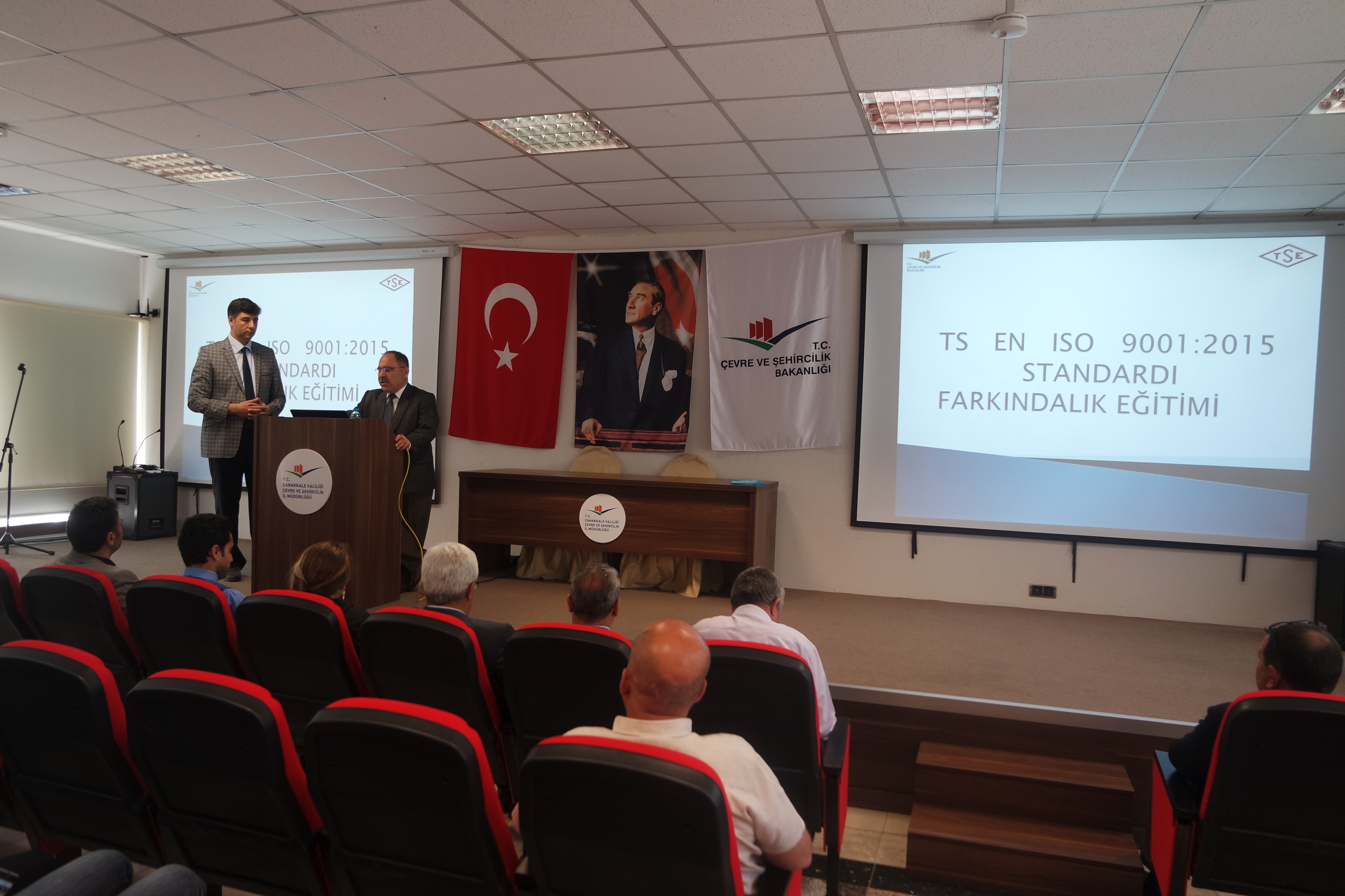 ISO 9001:2015 Kalite Yönetim Sistemi Farkındalık Eğitimi Tapıldı.