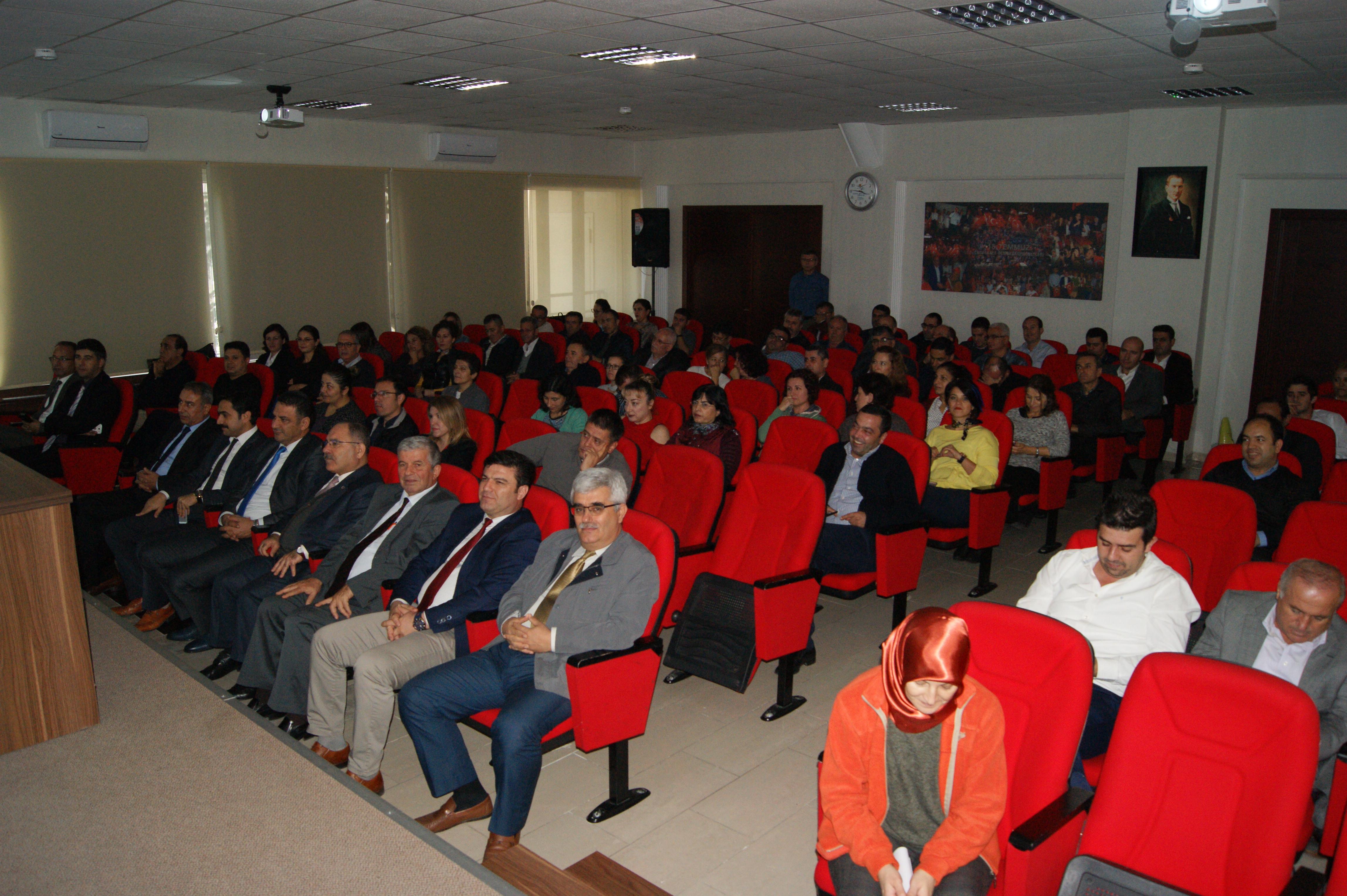 Kadına Yönelik Şiddetle Mücadele Eğitim Semineri Müdürlüğümüzde Düzenlenmiştir.