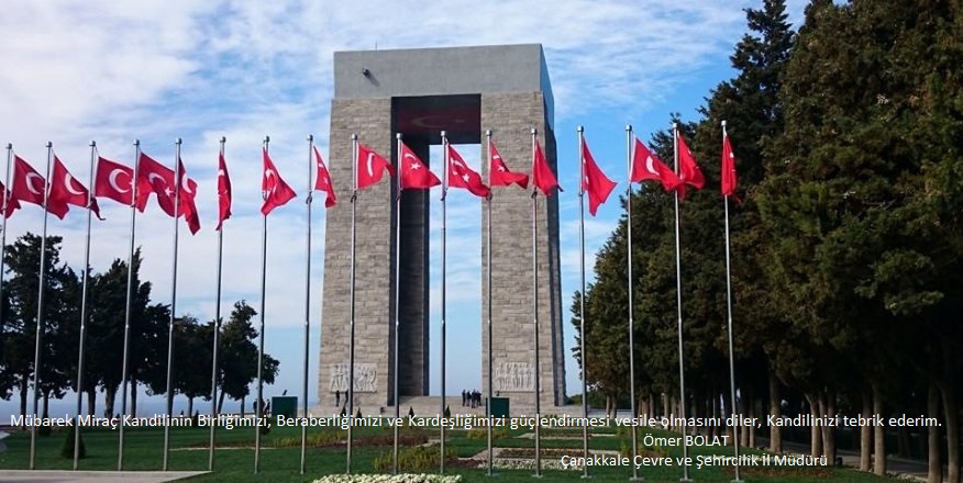 Mübarek Miraç Kandilinin Birliğimizi, Beraberliğimizi ve Kardeşliğimizi güçlendirmesine vesile olmasını diler, Kandilinizi tebrik ederim. Ömer BOLAT  İl Müdürü