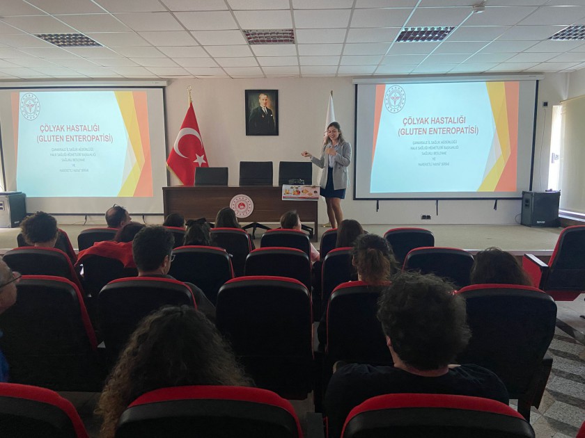 Müdürlüğümüz Personeline Çölyak ve Glutensiz Beslenme Hakkında Eğitim Verilmiştir