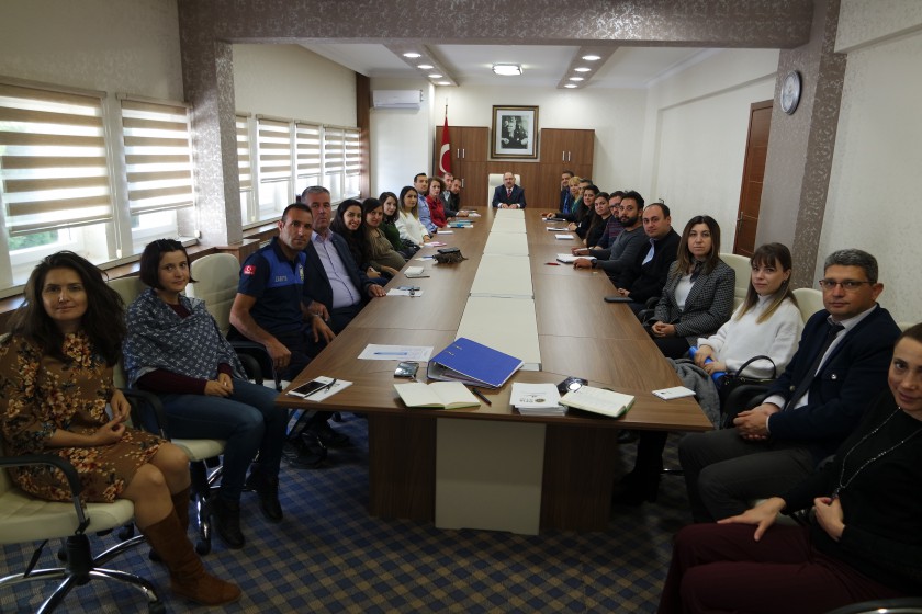 SIFIR ATIK PROJESİNİN PAYDAŞLARIYLA TOPLANTI YAPILDI