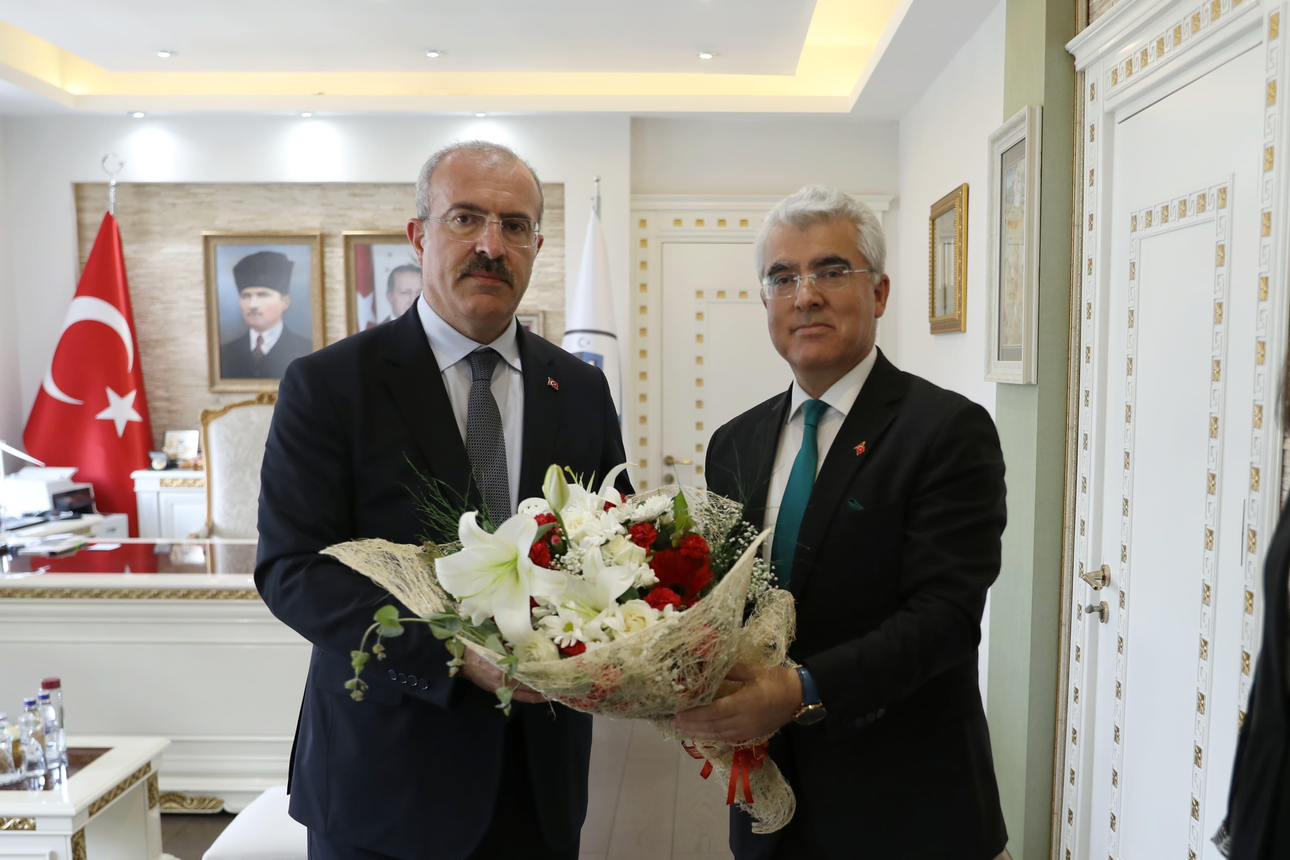 Türkiye Çevre Haftası Etkinlikleri Kapsamında Sayın Valimiz Doç. Dr. Ömer TORAMAN, Makamında Ziyaret Edildi