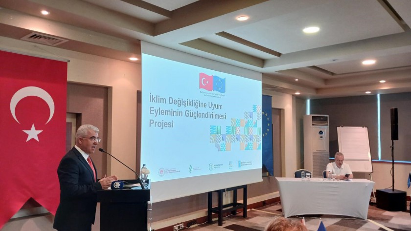 Türkiye’de İklim Değişikliğine Uyum Eyleminin Güçlendirilmesi Projesi Kapsamında Toplantıya Katılım Sağlanmıştır
