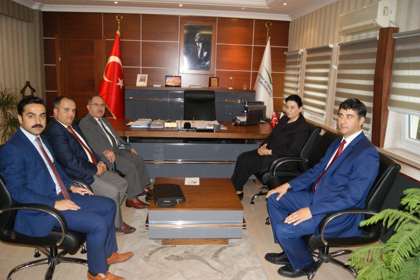 Yapı İşleri Genel Müdürü Banu ASLAN CAN İl Müdürlüğümüzü ziyaret etti.