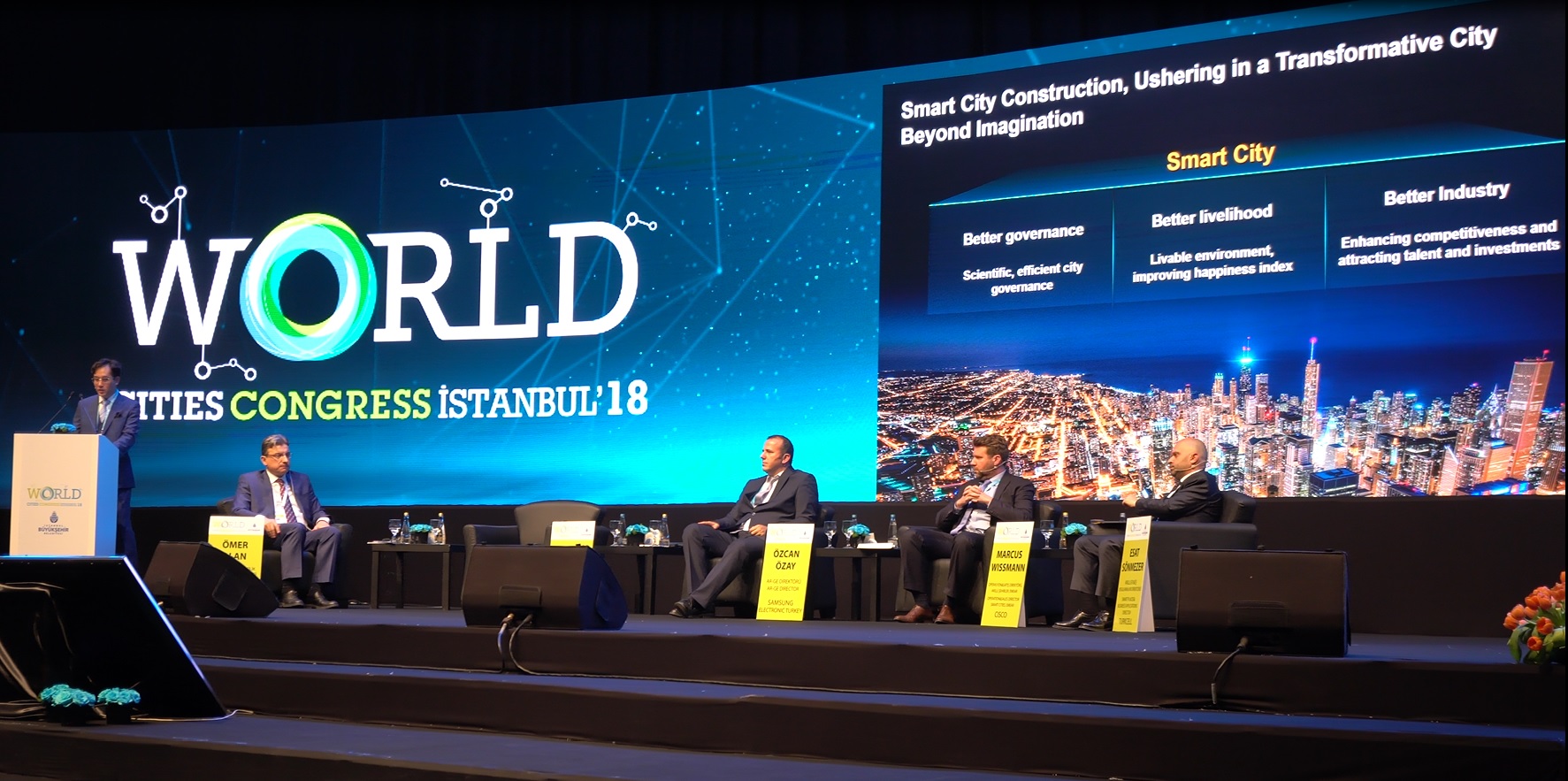 3. World Cities Congress İstanbul Konferansına Katılım Sağlandı.