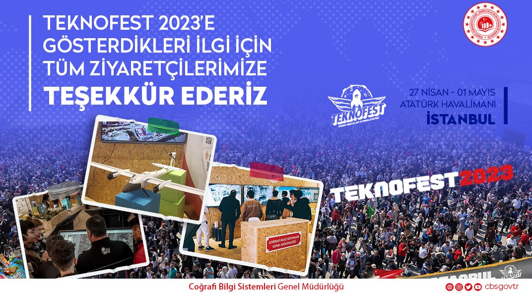 Geleceğin teknolojileri ve yarının Türkiye'si için biz de Teknofest 2023