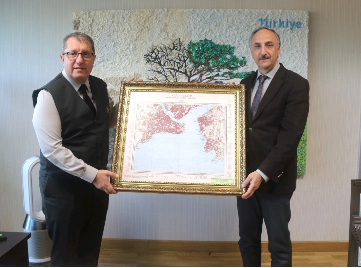 Harita Genel Müdürlüğünden Genel Müdürlüğümüze Ziyaret