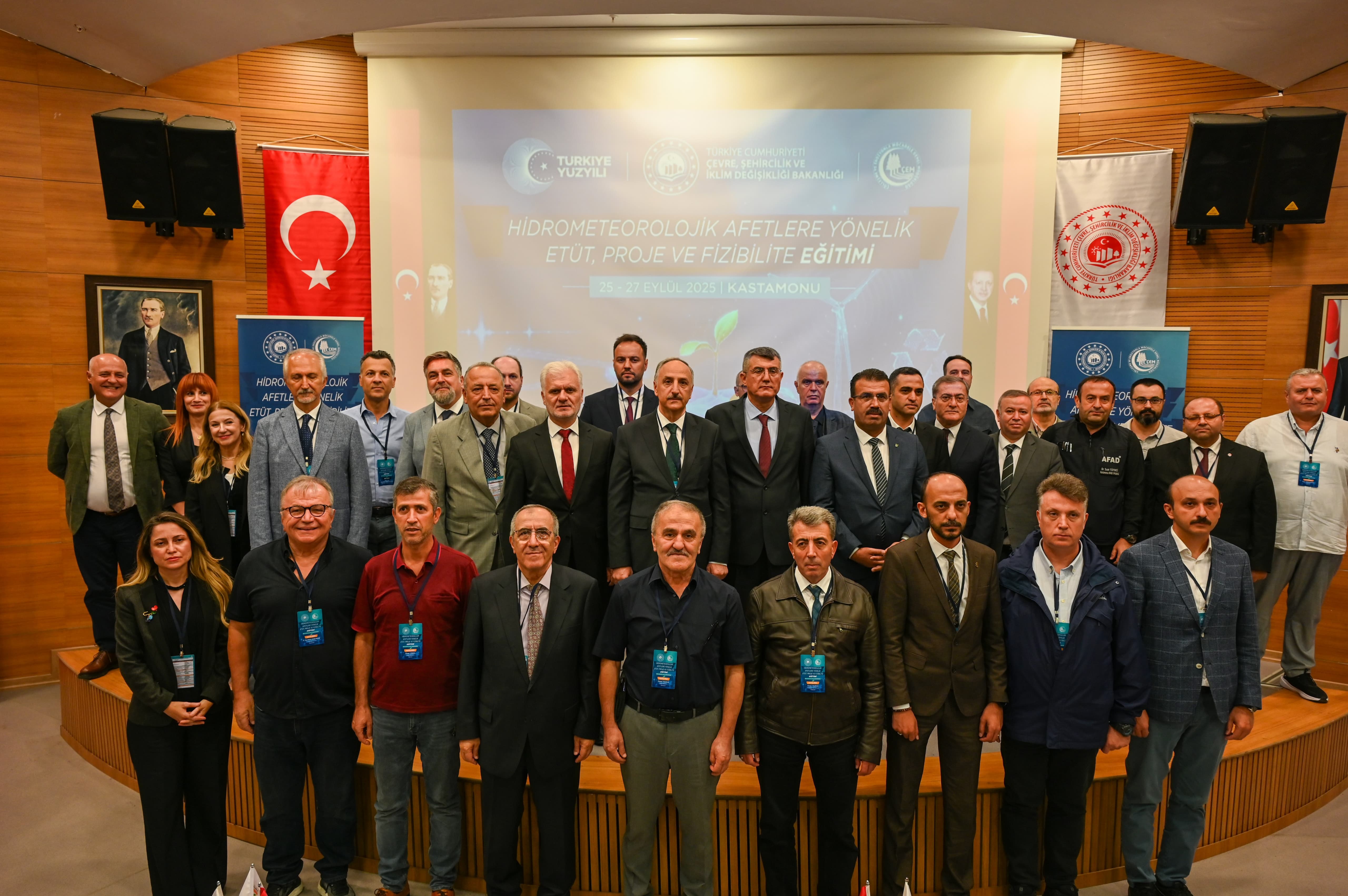 Kastamonu’da Hidrometeorolojik Afetlere Yönelik Eğitim Programı Düzenlendi