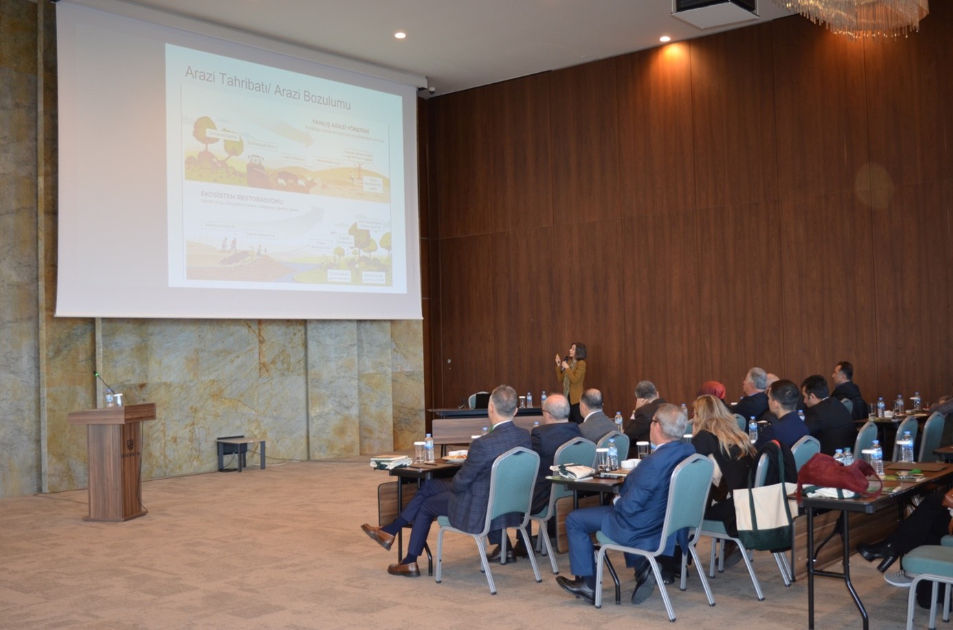 Sürdürülebilir Arazi Yönetimi ve Ekosistem Hizmetleri Haritalama Çalıştayı Gerçekleştirildi