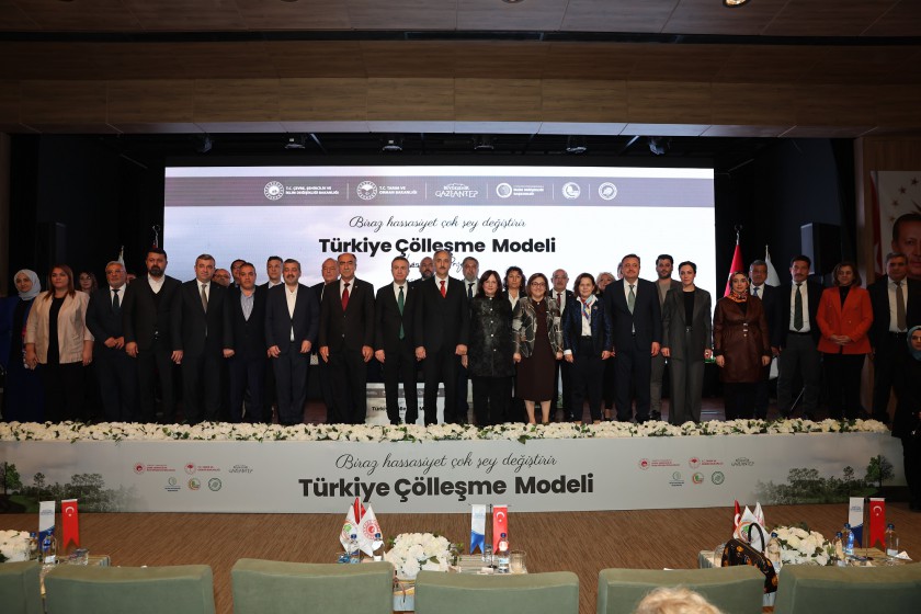 TÜRKİYE ÇÖLLEŞME MODELİ LANSMANI GERÇEKLEŞTİRİLDİ